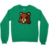 bear meme Crewneck Sweatshirt