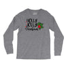 holly jolly christmas Long Sleeve Shirts
