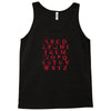 pop alphabet Tank Top
