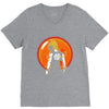 Goku Super Saiyan Dragon Ball 4 star V-Neck Tee