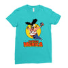 captain murica Ladies Fitted T-Shirt