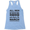 all men are created equal march Racerback Tank