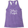 today's outfit Racerback Tank