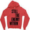 still the enemy within Zipper Hoodie