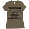 Scorpio Woman Ladies Fitted T-Shirt