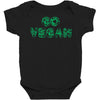 go vegan 4 Baby Bodysuit