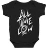 all time low graffiti Baby Bodysuit