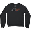 couple biker Crewneck Sweatshirt