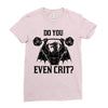 ancient swole'd dragon (black) Ladies Fitted T-Shirt