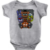 five nights at freddy's Baby Onesie