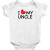 I Love My Uncle Baby Bodysuit