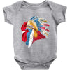 chief many feathers Baby Onesie