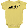 evolution of a darts player t shirt phil taylor board Baby Onesie