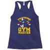 training to be gym master Racerback Tank