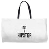 not a hipster Weekender Totes