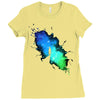 the birthplace of inspiration Ladies Fitted T-Shirt