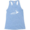 moto cross free style evolution cool Racerback Tank