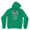 rose sugar skull Unisex Hoodie
