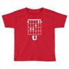 guitar shirts f chord Toddler T-shirt