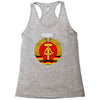 ddr logo blau Racerback Tank
