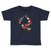 American Flag Q Toddler T-shirt