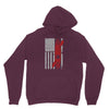 kayak american flag Hoodie