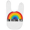 I Am Voting Yes Baby Bibs