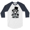steampunk panda 3/4 Sleeve Shirt