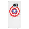 captain america dying bleeding logo Samsung Galaxy S7 Edge