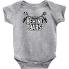 a biker life behind bars Baby Onesie