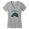 ronflex la flemme Women's V-Neck T-Shirt