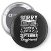 This Girl Is Taken By A Super Sexy September Boyfriend Pin-back button
