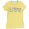 let's pretend Ladies Fitted T-Shirt