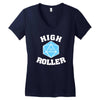 high roller 20 sided die Women's V-Neck T-Shirt
