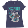 mma Ladies Fitted T-Shirt
