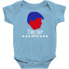 trump for president 2016 election republican political Baby Onesie