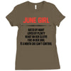 June Girl Hated By Many Ladies Fitted T-Shirt