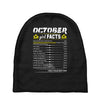 October Girl Facts Libra Baby Beanies
