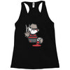 freddy krueger cartoon ideal birthday present or gift Racerback Tank