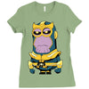 thanos minion Ladies Fitted T-Shirt