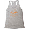 no i did not steal a pumpkin Racerback Tank