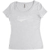 21st birthday apron established 1997 Women's Triblend Scoop T-shirt