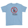 no cell phones Youth Tee