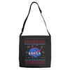 santa christmas Adjustable Strap Totes