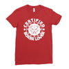 certified boxer lover Ladies Fitted T-Shirt
