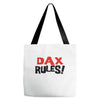 dax rules! Tote Bags