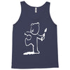 banksy teddy bear pop art new Tank Top