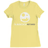 yahoo retard Ladies Fitted T-Shirt