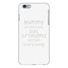 grandmas nannys iPhone 6/6s Plus Case