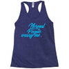 normal people wassy me Racerback Tank